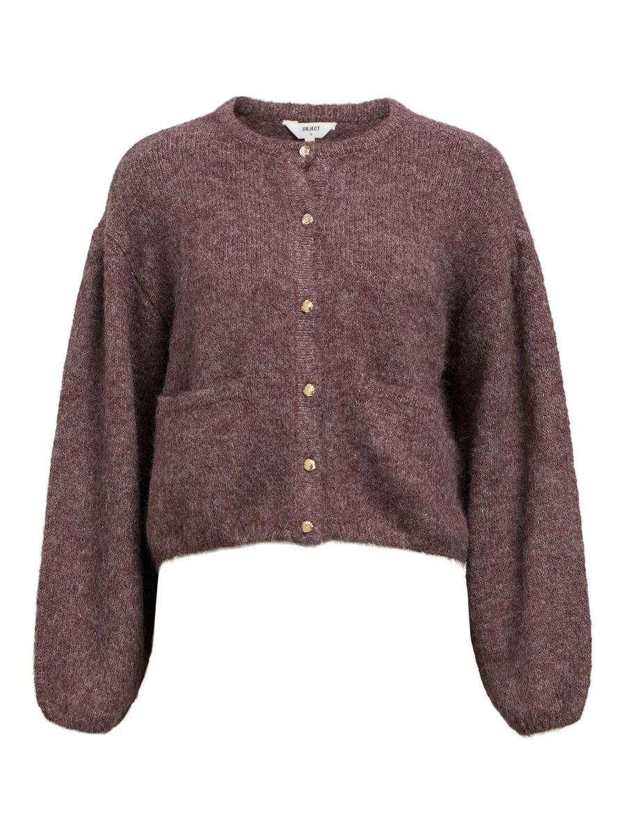 Cardigan en maille côtelée